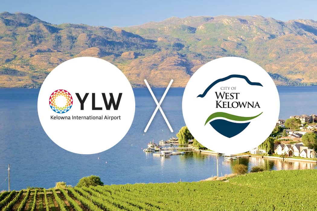 YLW to or from West Kelowna: 1-6 passengers one-way 1 kelowna-west kelowna airport shuttle